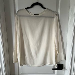 American Apparel Silk Blouse M